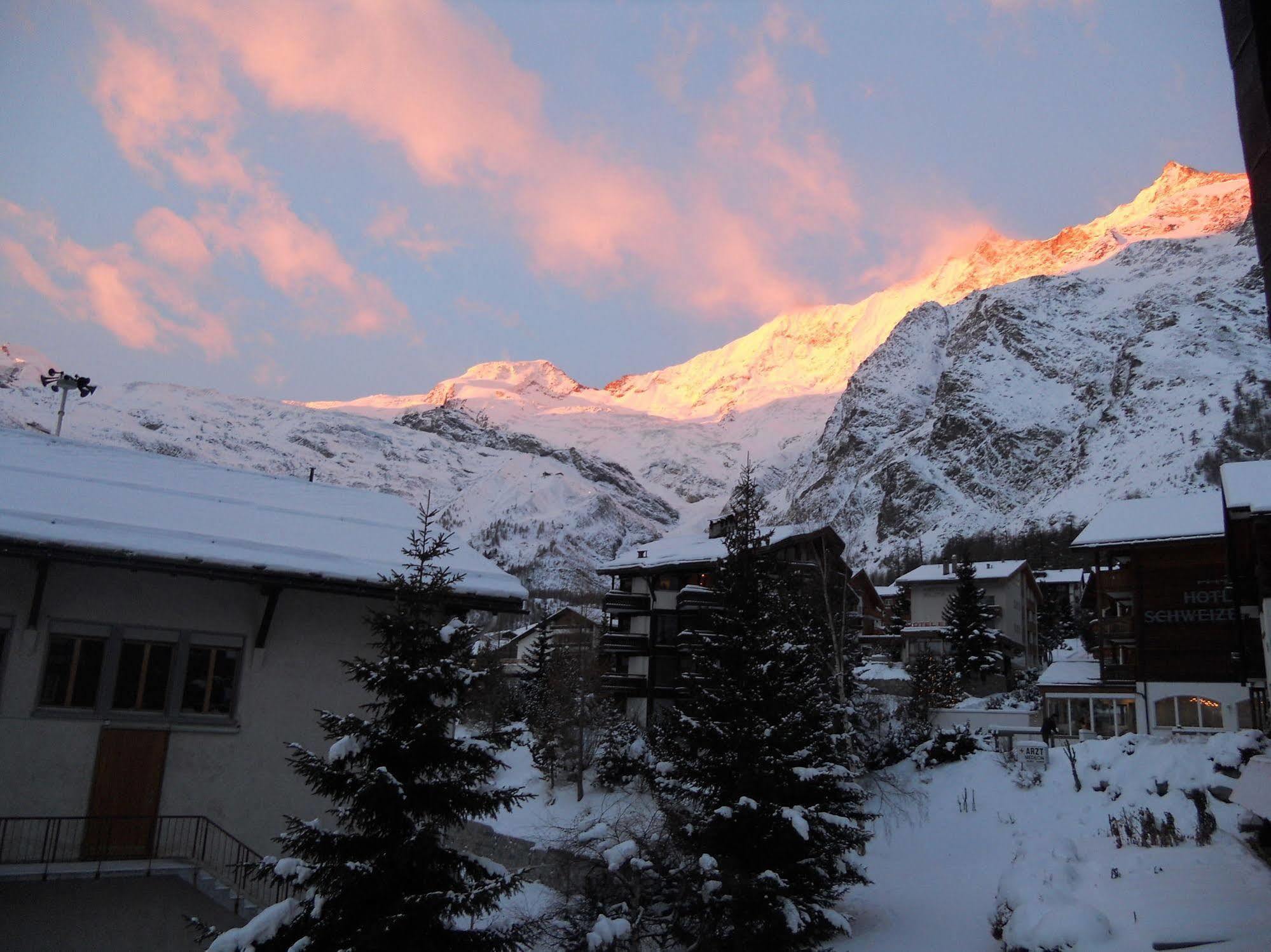Chalet Alpenruh Saas-Fee Ngoại thất bức ảnh